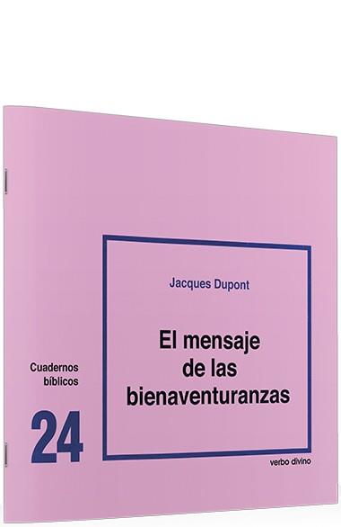 MENSAJE BIENAVENTURANZAS | 9788471512376 | DUPONT, JACQUES