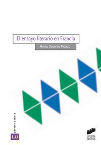 ENSAYO LITERARIO EN FRANCIA, EL | 9788497564717 | PICAZO GONZÁLEZ, MARÍA DOLORES