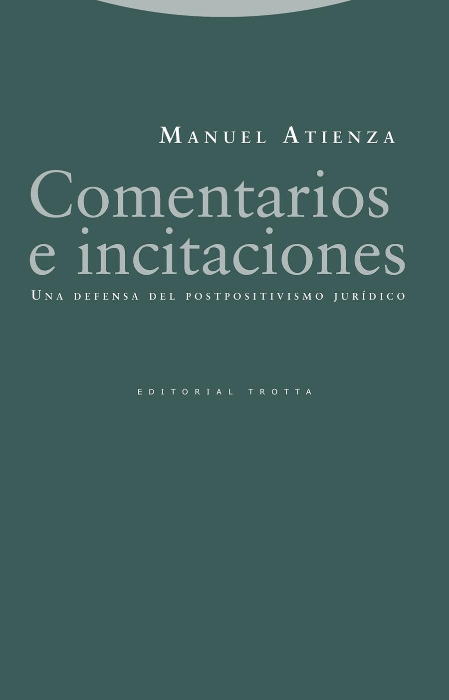 COMENTARIOS E INCITACIONES | 9788498797923 | ATIENZA, MANUEL