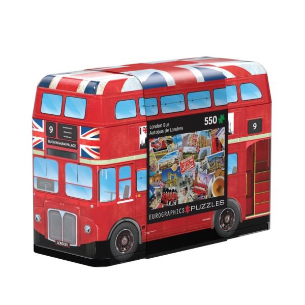 PUZZLE EUROGRAPHICS LONDON BUS LATA 550 PIEZAS | 628136657792