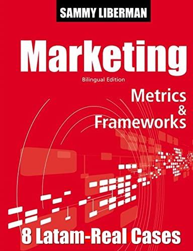 MARKETING. METRICS & FRAMEWORKS | 9789567757596