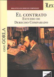 CONTRATO, EL. ESTUDIO DE DERECHO COMPARADO | 9789563921588 | GORLA, GINO