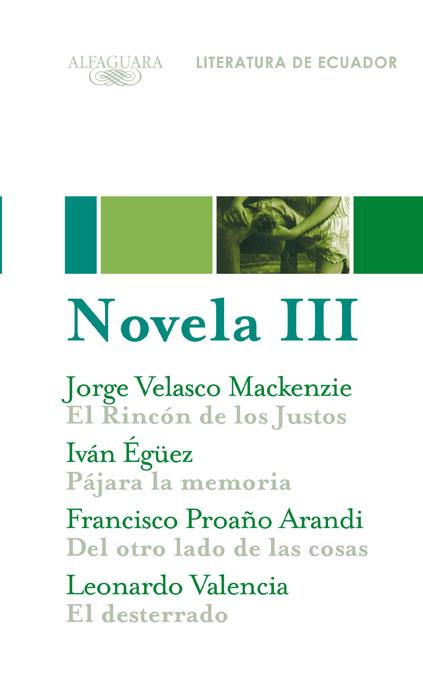 LITERATURA DE ECUADOR, NOVELA 3 | 9788420423456 | DIVERSOS AUTORS