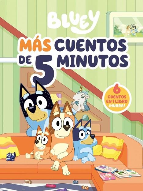 MÁS CUENTOS DE 5 MINUTOS (BLUEY. RECOPILATORIO DE CUENTOS) | 9788448872069 | BLUEY