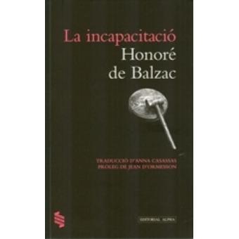 INCAPACITACIÓ, LA | 9788498592047 | DE BALZAC, HONORE