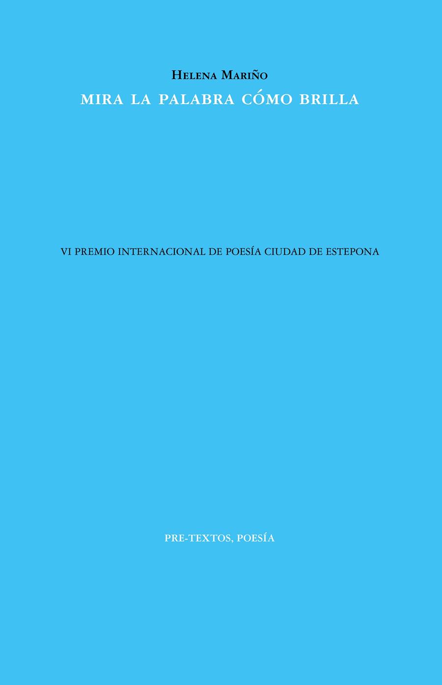 MIRA LA PALABRA CÓMO BRILLA | 9791388054372 | MARIÑO, HELENA