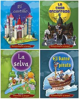 CONSTRUYE Y JUEGA (4 TÍTULOS) | 9788467738254 | SUSAETA, EQUIPO