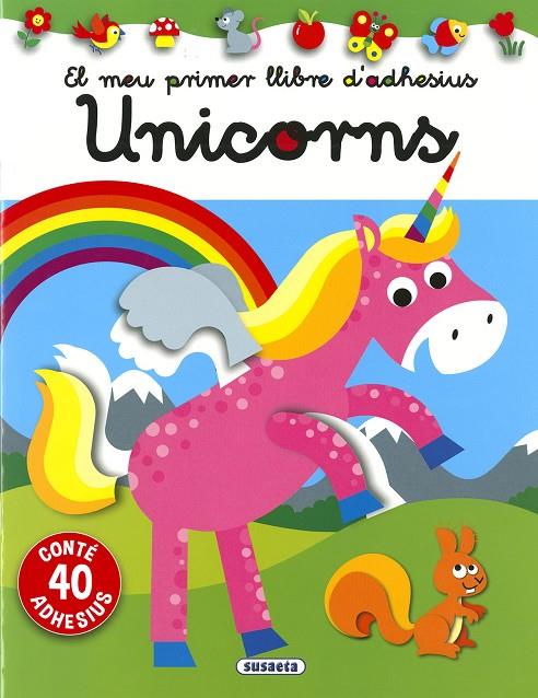 UNICORNS. EL MEU PRIMER LLIBRE D'ADHESIUS | 9788467780925 | BUSQUETS, JORDI