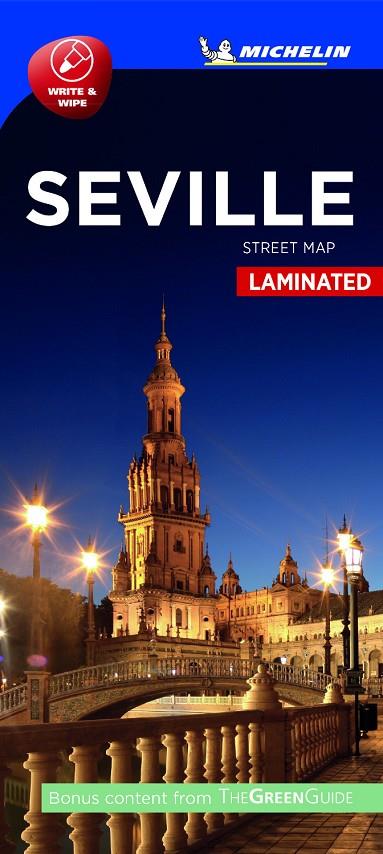 SEVILLA : MAPA DE CIUDAD (PLASTIFICADO) | 9782067232938 | VARIOS AUTORES