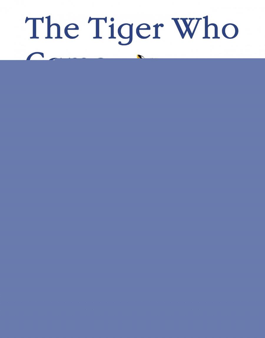 TIGER WHO CAME TO TEA, THE | 9780007215997 | KERR, JUDITH