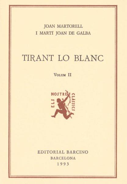 TIRANT LO BLANC II | 9788472262485 | MARTORELL, JOANOT