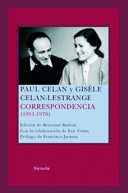 CORRESPONDENCIA (1951-1970) | 9788478448722 | CELAN, PAUL