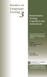 PERFORMANCE TESTING, COGNITION AND ASSESSMENT | 9780521484657 | MILANOVIC, MICHAEL / SAVILLE, NICK