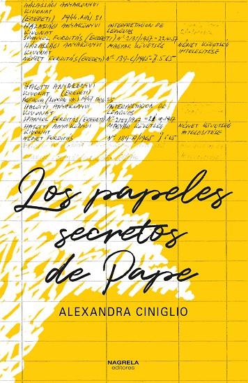 PAPELES SECRETOS DE PAPE, LOS | 9788412378047 | CINIGLIO, ALEXANDRA