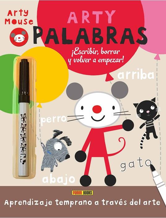 ARTY MOUSE PAGINAS BORRABLES. PALABRAS | 9788413343303