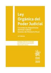 LEY ORGANICA DEL PODER JUDICIAL - 25ª- | 9788413555959 | MONTERO AROCA, JUAN