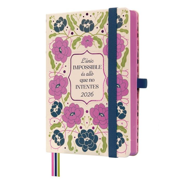 AGENDA ENQUADERNADA ANUAL DESIGN M4 1DP 2026 IMPOSSIBLE | 8422952406655