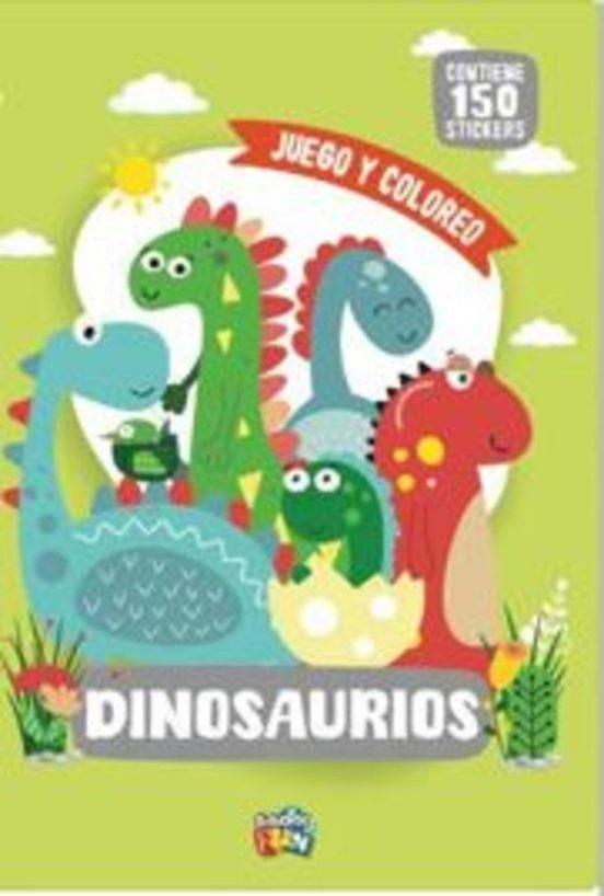 DINOSAURIOS - JUEGO Y COLOREO | 9789878433653