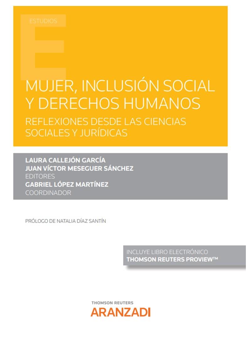 MUJER, INCLUSION SOCIAL Y DERECHOS HUMANOS | 9788413909592 | LOPEZ MARTINEZ, GABRIEL
