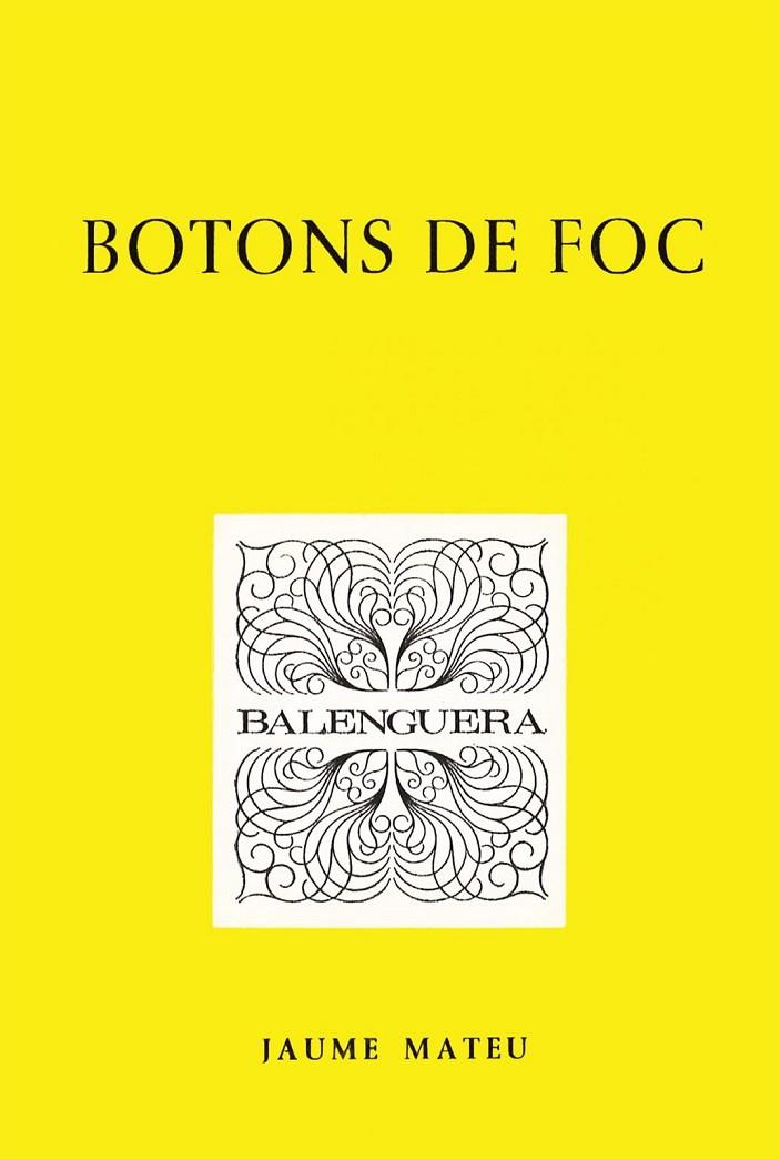 BOTONS DE FOC | 9788427305298 | MATEU MARTI, JAUME