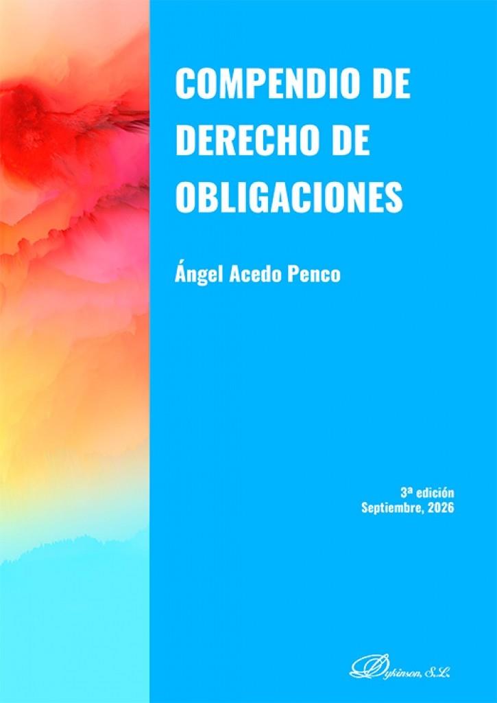 COMPENDIO DE DERECHO DE OBLIGACIONES | 9791370475314 | ACEDO PENCO, ANGEL