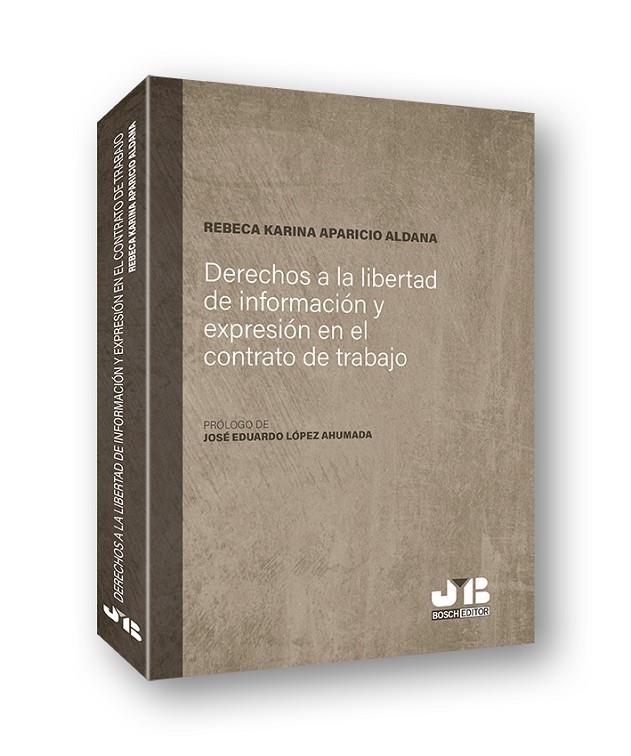 DERECHOS A LA LIBERTAD DE INFORMACION Y EXPRESION EN EL CONTRATO DE TRABAJO | 9788412231410 | APARICIO ALDANA, REBECA KARINA