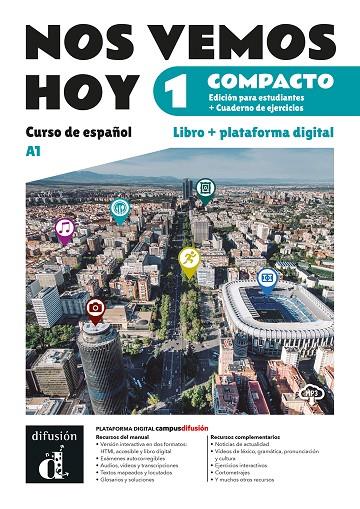 NOS VEMOS HOY 1 COMPACTO | 9788411573467 | LLORET IVORRA, EVA MARIA / RIBAS, ROSA