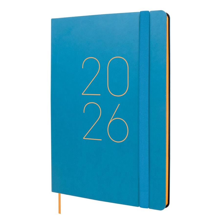 AGENDA ENQUADERNADA ANUAL LISA FA5 SVV 2026 BLAU | 8422952405993