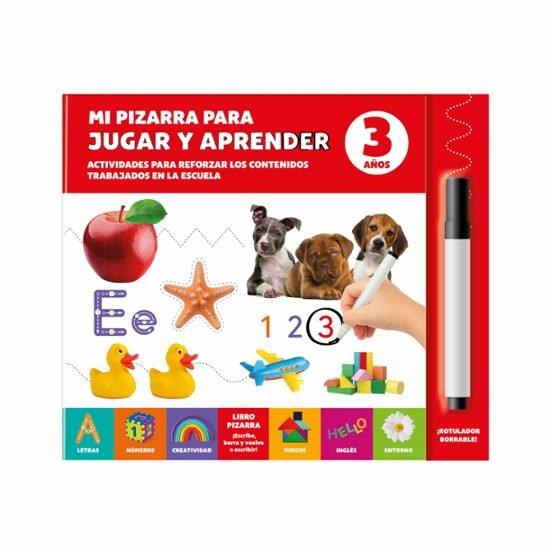 MI PIZARRA PARA JUGAR Y APRENDER 3 AÑOS | 9788410133433 | IMAGILAND