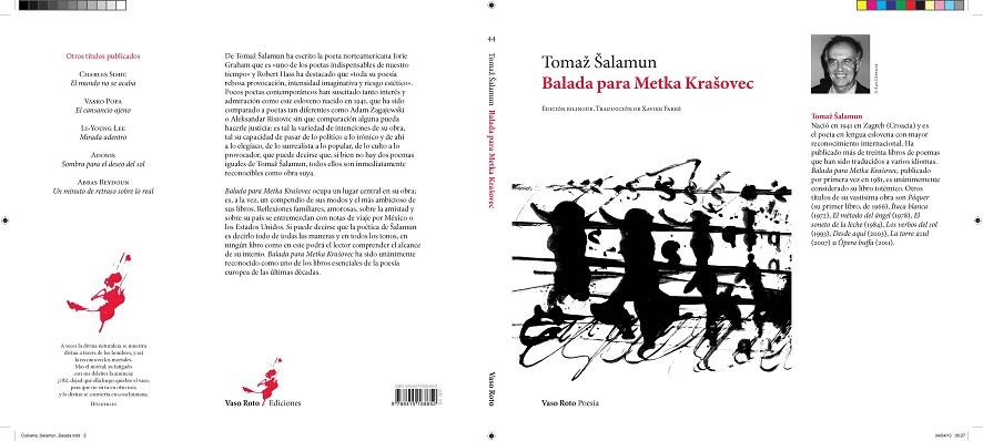 BALADA PARA METKA KRAUOVEC | 9788415168652 | SALAMUN, TOMAZ