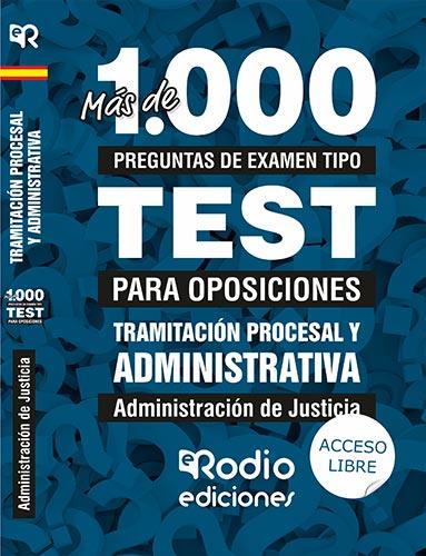 CUERPO DE TRAMITACIÓN PROCESAL Y ADMINISTRATIVA. ADMINISTRACIÓN DE JUSTICIA. MÁS DE 1.000 PREGUNTAS TIPO TEST PARA OPOSICIONES. | 9788417661274 | OCHOA GUERRA, ODETTE CONCEPCION