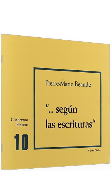 SEGUN ESCRITURAS | 9788471512178 | BEAUDE, PIERRE-MARIE