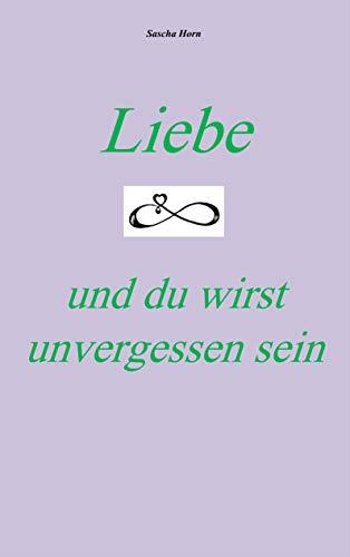 LIEBE UND DU WIRST UNVERGESSEN SEIN | 9783744802277 | HORN, SASCHA