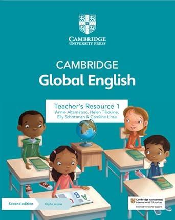 CAMBRIDGE GLOBAL ENGLISH. STAGE 1. TEACHER'S RESOURCE | 9781108921619