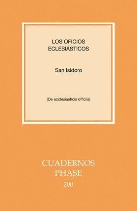 OFICIOS ECLESIÁSTICOS, LOS | 9788498054675 | SAN ISIDORO, OBISPO DE SEVILLA