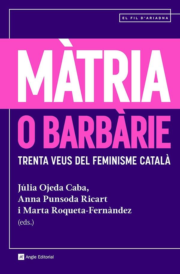 MÀTRIA O BARBÀRIE | 9788410112094