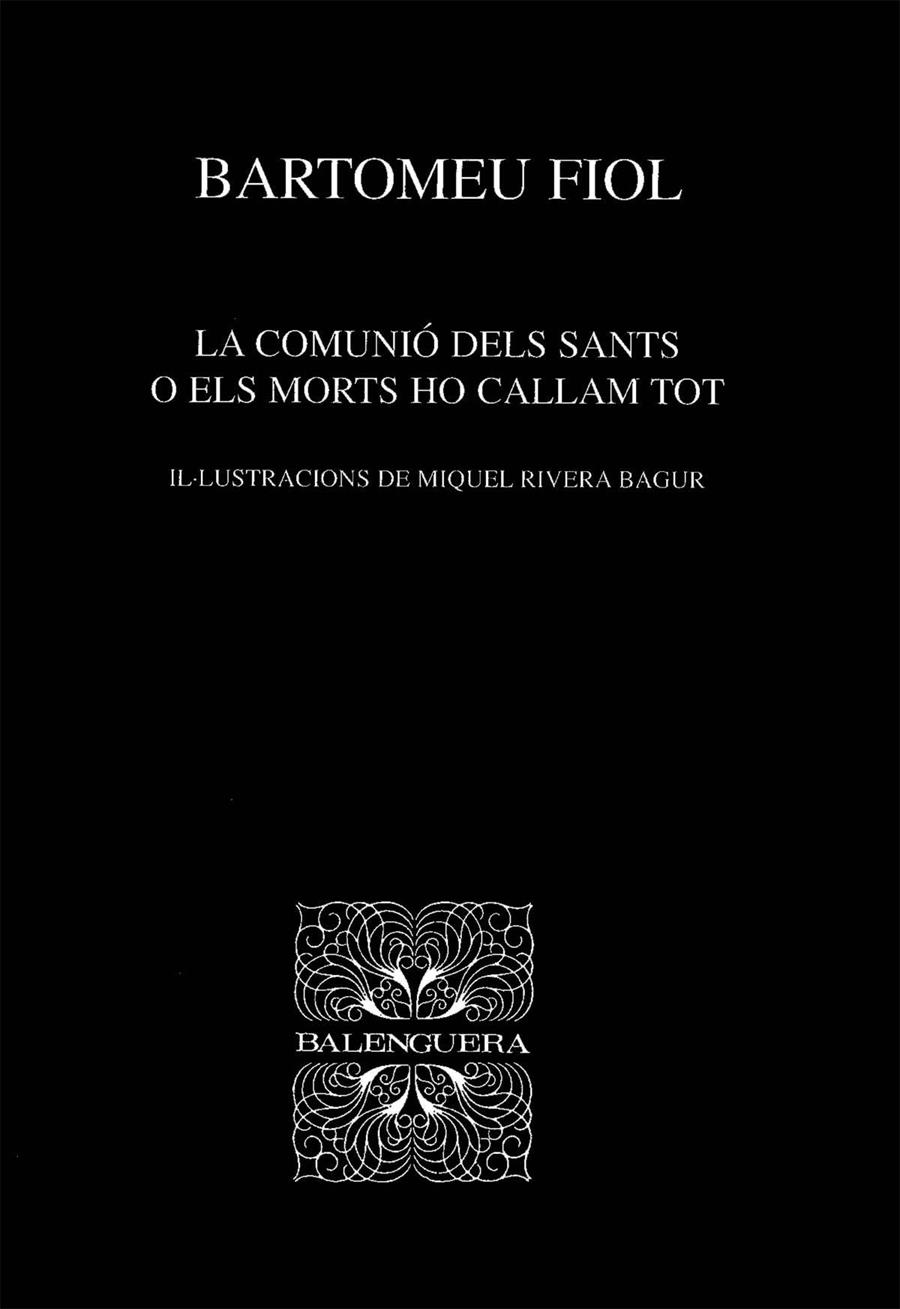 COMUNIÓ DELS SANTS O ELS MORTS HO CALLAM TOT, LA | 9788427350762 | FIOL, BARTOMEU