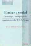 HOMBRE Y VERDAD | 9788431319953 | GONZÁLEZ AYESTA, CRUZ