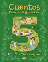 CUENTOS PARA NIÑOS Y NIÑAS DE 5 AÑOS | 9788490376485