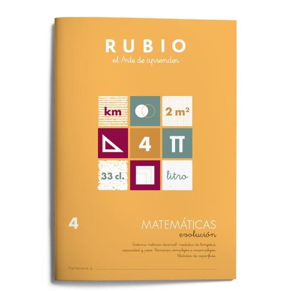 MATEMÁTICAS EVOLUCIÓN RUBIO 4 | 9788485109838 | VARIOS AUTORES