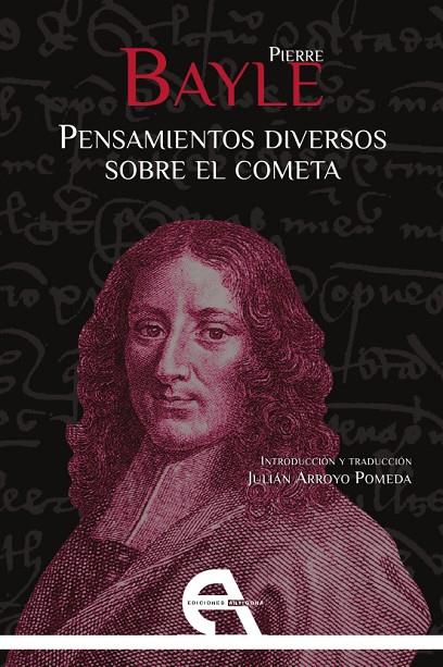 PENSAMIENTOS DIVERSOS SOBRE EL COMETA | 9788415906667 | BAYLE, PIERRE