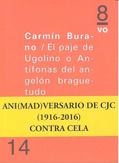 PAJE DE UGOLINO O ANTÍFONAS DEL ANGELÓN BRAGUETUDO, EL | 9788494418440 | BURANO, CARMÍN