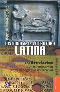 HISTORIA DE LA LITERATURA LATINA | 9789681607449 | MILLARES CARLO, AGUSTÍN