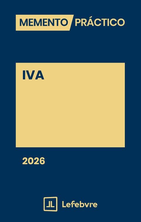 MEMENTO PRACTICO IVA 2026 | 9791387925277 | LEFEBVRE-EL DERECHO