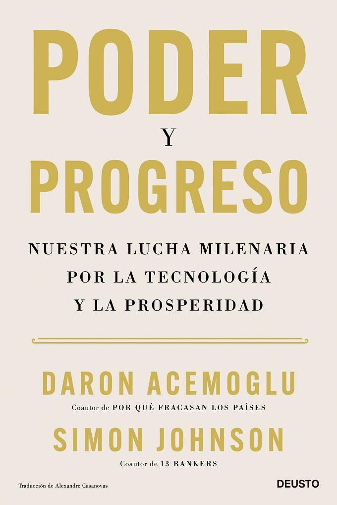 PODER Y PROGRESO | 9788423436378 | ACEMOGLU, DARON / JOHNSON, SIMON