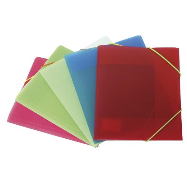 CARPETA A5 TAPA PP. SOLAPES FUCSIA | 8413623480975