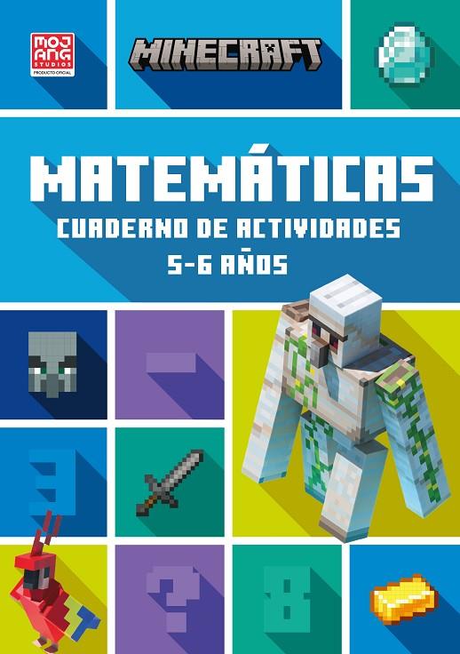 MINECRAFT. CUADERNO DE ACTIVIDADES, MATEMÁTICAS 5-6 AÑOS | 9788410646612 | COLLINS KS1