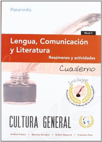 CUADERNO DE TRABAJO. LENGUA, COMUNICACIÓN Y LITERATURA. NIVEL 2 | 9788497329033 | ESCOBAR, DIONISIO / MAYORAL, ESTHER / PASTOR, ANDREA / RUIZ CASADO, FRANCISCO