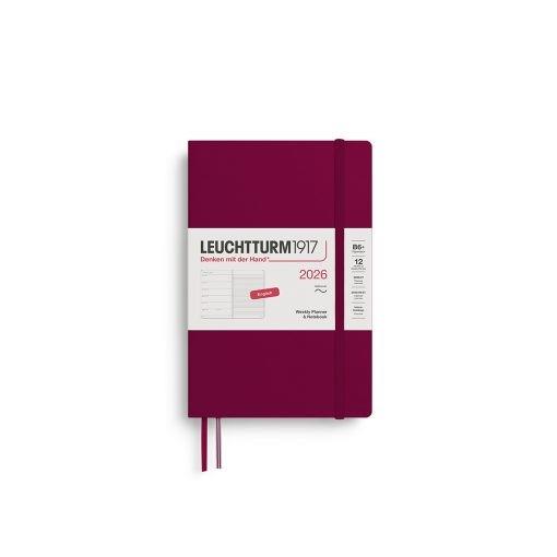 AGENDA SETMANA VISTA B6+ ENGLISH PORT RED | 4004117665790