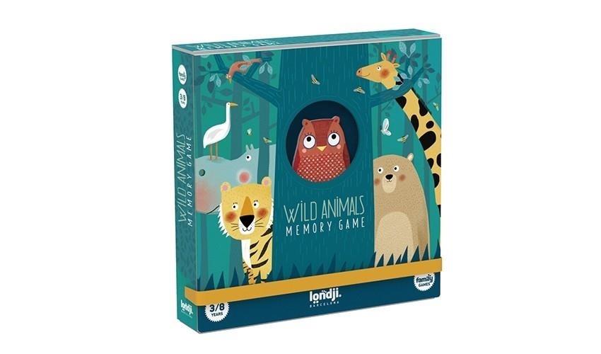 MEMORY GAME- WILD ANIMALS | 8436580423403